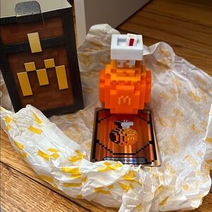 McDonald's Orange Toy with Card